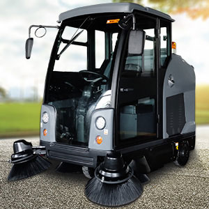 旭潔S1900電動駕駛式掃地車